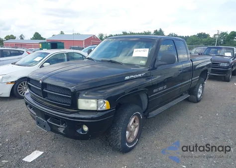 2000 Dodge Ram 1500 St из США, поврежденный, VIN 1B7HF13Z0YJ139939